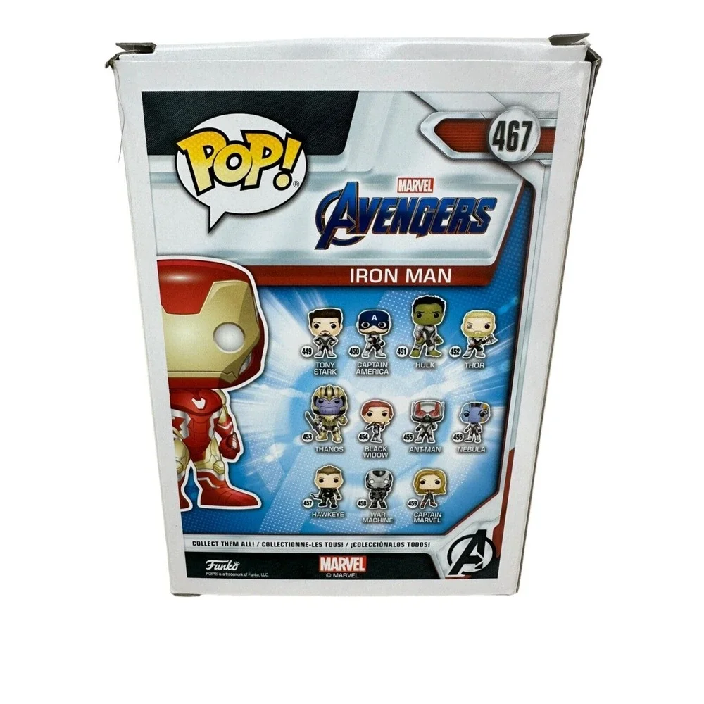Avengers Endgame‎ Iron Man Exclusive Pop! Vinyl Figure #467 Robert Downey Jr